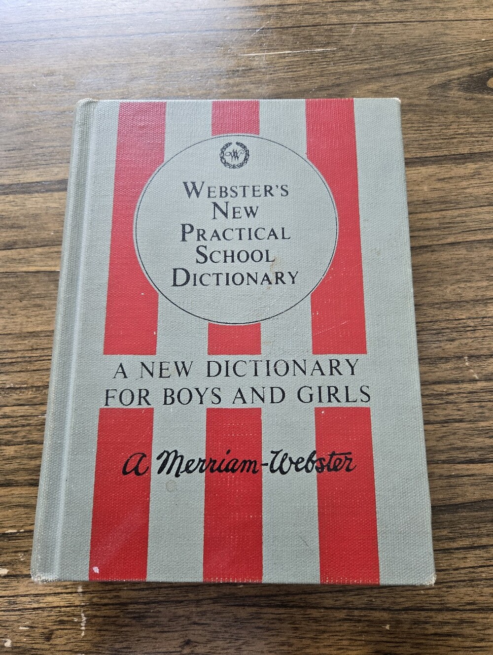 Vintage Websters 1964 Dictionary